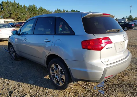 2008 Acura Mdx Technology Package из США, поврежденный, VIN 2HNYD28308H532853